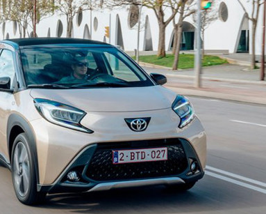 Toyota city car hero image