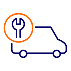 graphic of van with spanner