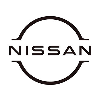 nissan logo on white background