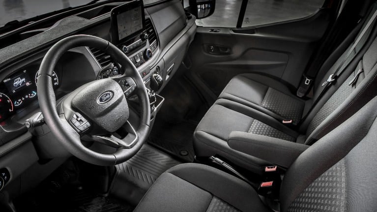 Ford Transit Tipper Interior