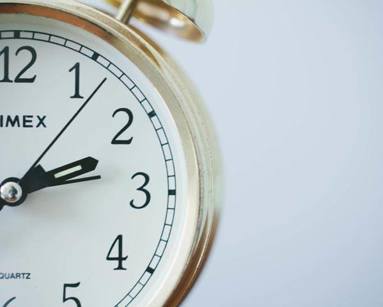 close up of clock