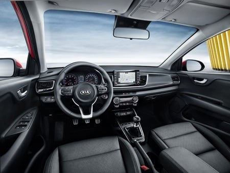 The new Kia Rio interior