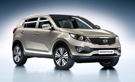 Kia Sportage in the Studio