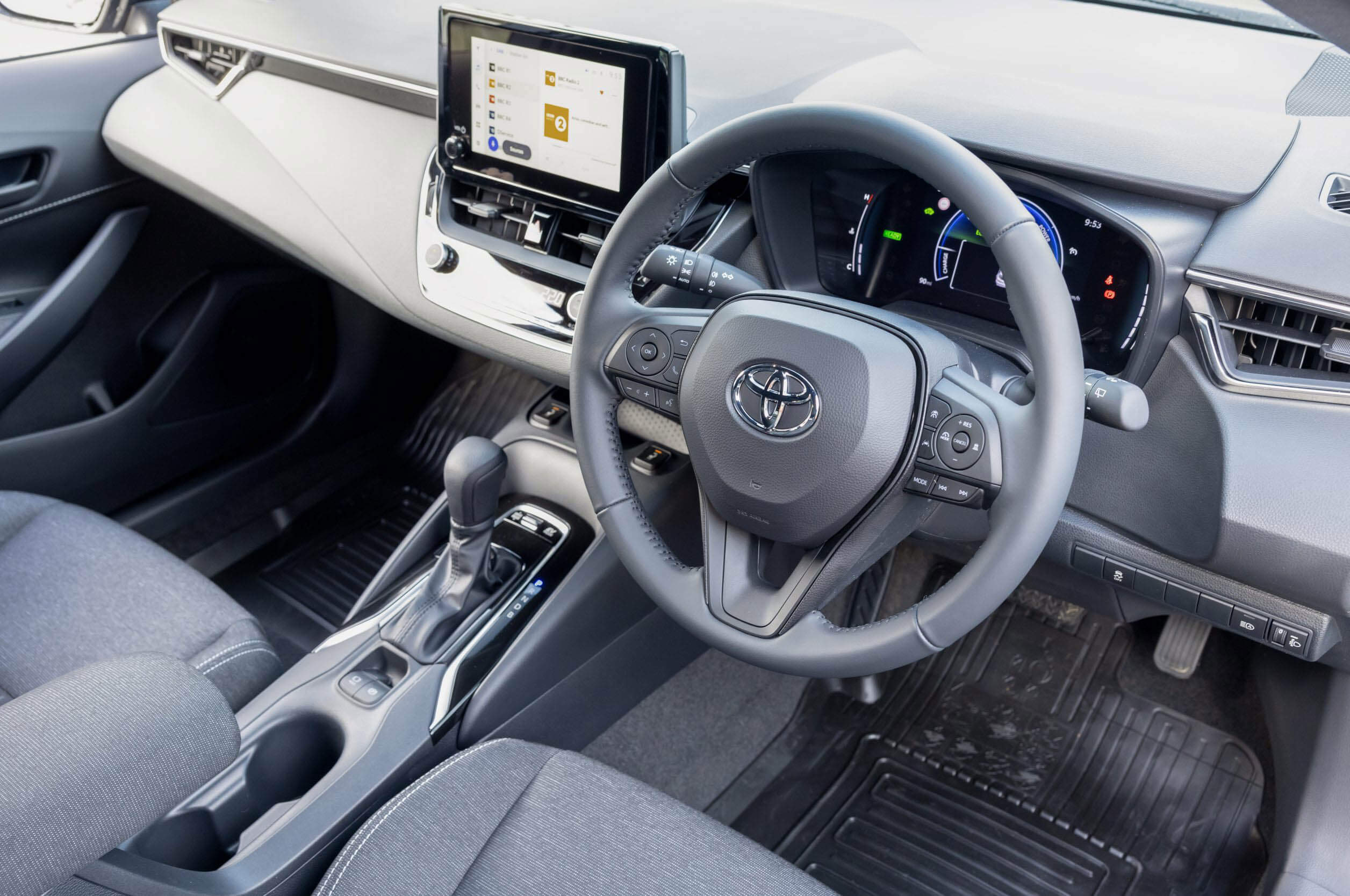 Toyota Corolla Commercial interior