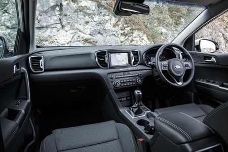 Kia Sportage 1.7 CRDI Interior