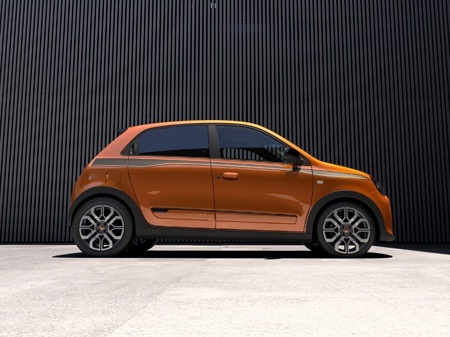 The all new Renault Twingo GT side view