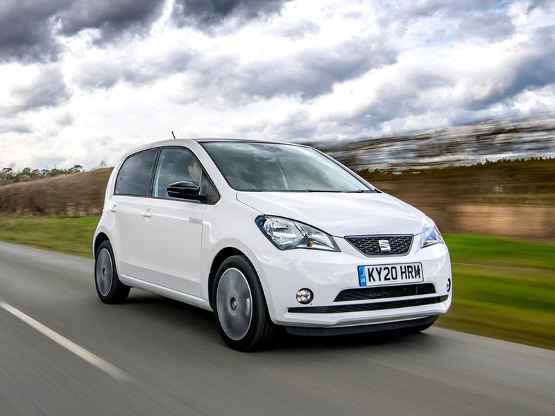 Seat Mii Electric driving on road