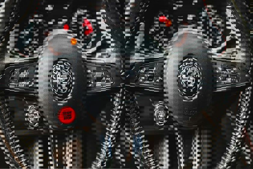 Alfa romeo steering wheel