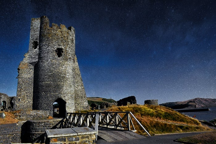 Aberystwyth Old Castle, Wales.