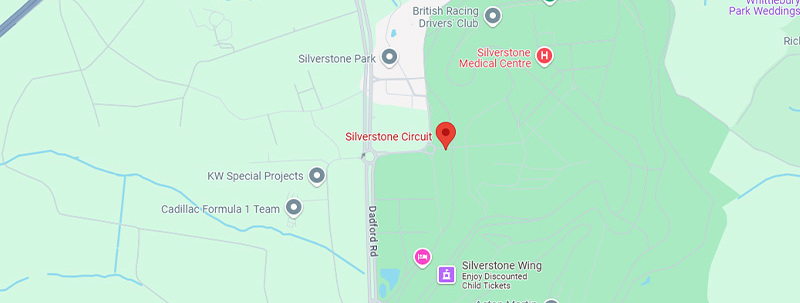 Silverstone Circuit Family Experiences on the map