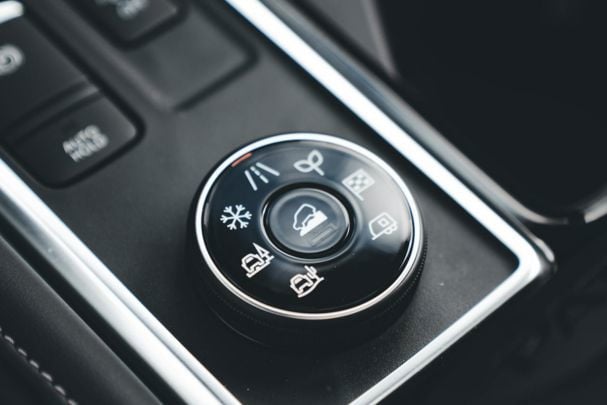 Centre console close up