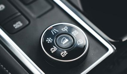 Centre console close up