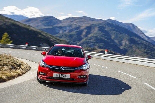 New Astra Sports Tourer on the road