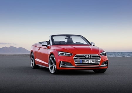 Audi A5 Cabriolet front view