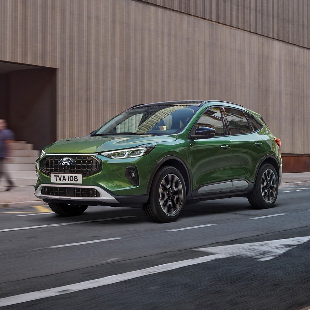 Ford Kuga lease car in green