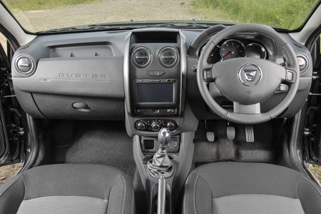 Interior of the new Dacia Duster