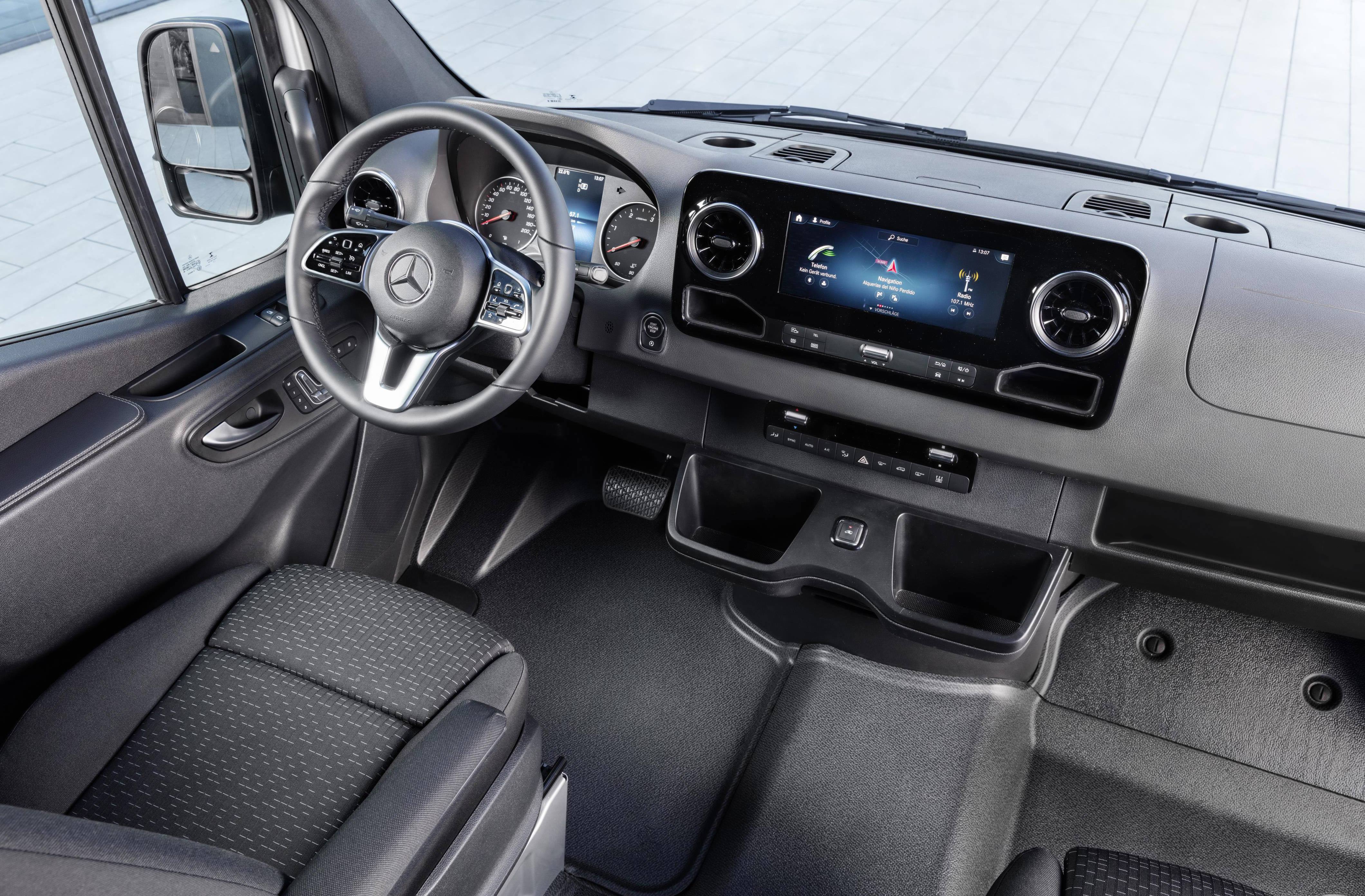 Mercedes-Benz Sprinter interior