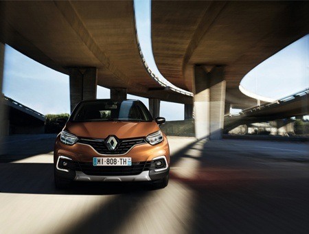 The new Renault Captur front view