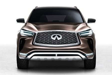 Infiniti QX50 Concept Front View