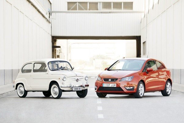 Safety features SEAT 600D vs SEAT Ibiza