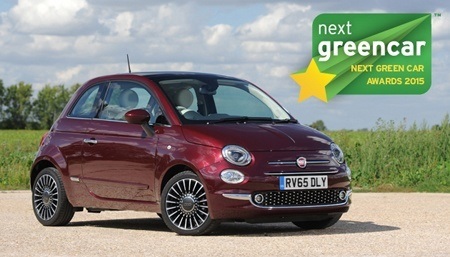 Next Green Car Awards 2015 - Fiat 500 (Shortlisted)