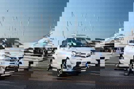 Toyota Verso at the Marina