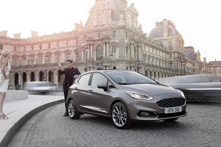 The all new Ford Fiesta front view