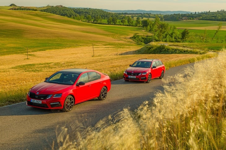 The new Skoda Octavia vRS 245