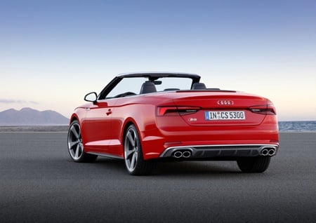 Audi A5 Cabriolet rear view