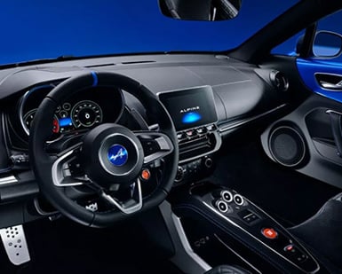 Alpine A110 Interior