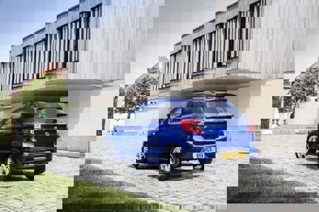 Rear of new Ford Ka+