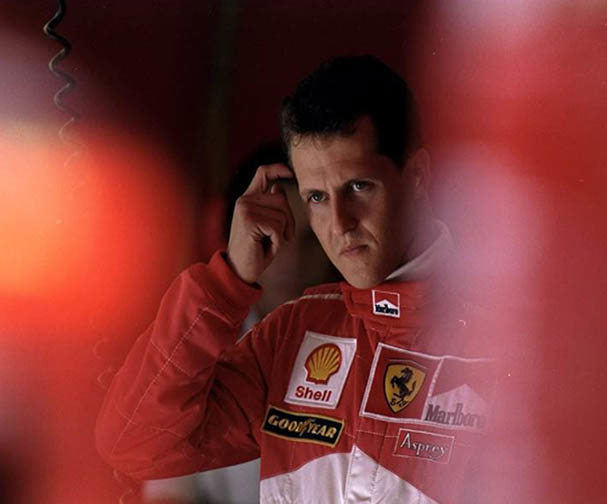 Image of Michael Schumacher in the Schumacher 2021 documentary.