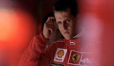 Image of Michael Schumacher in the Schumacher 2021 documentary.