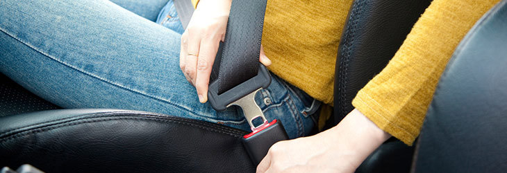 A seat belt is required for what weight sale
