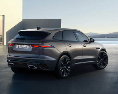 Jaguar F-Pace lease car in black