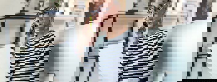 woman on the phone