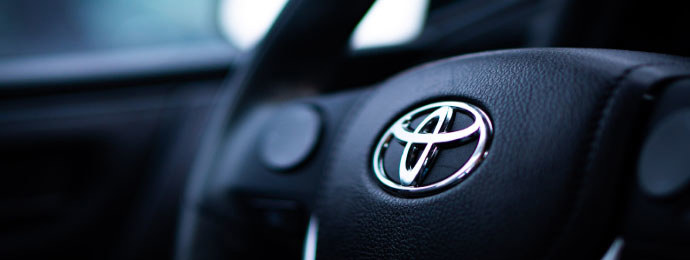 Toyota steering wheel