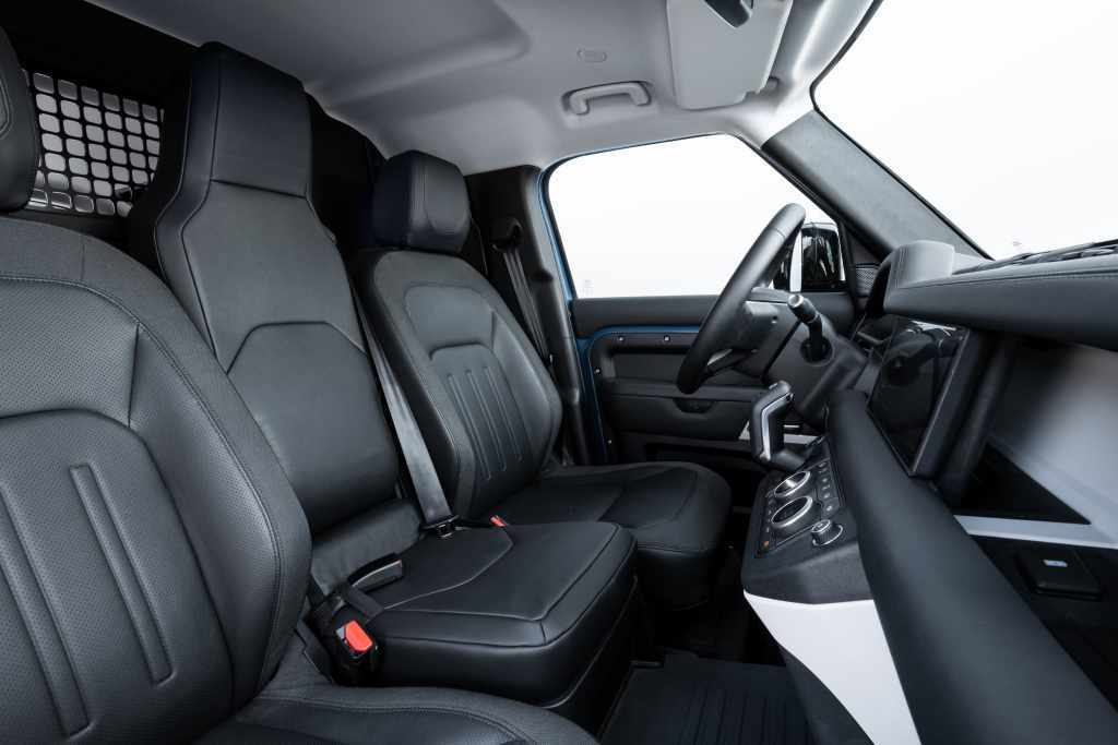 Land Rover Defender Commercial interior