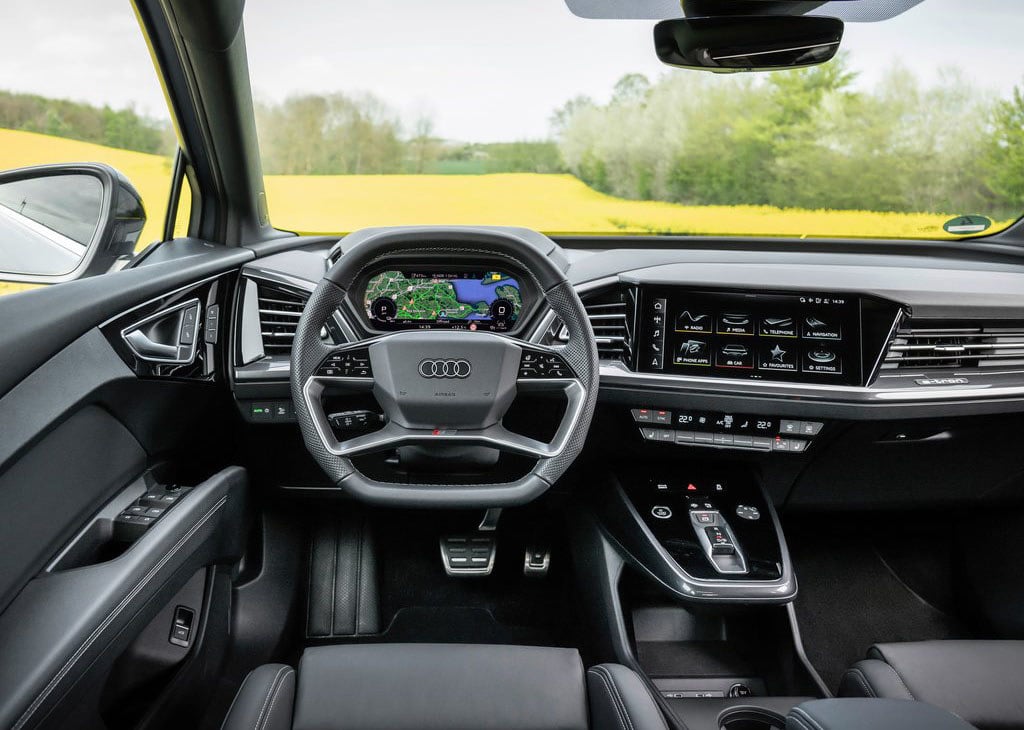 Audi Q4 e-tron Sportback interior