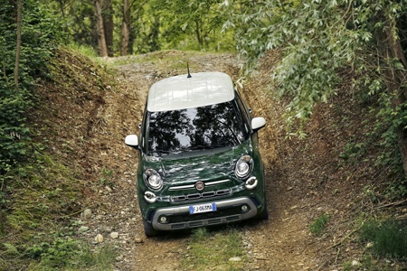 The new Fiat 500L off-road