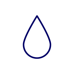 Cartoon drop of liquid