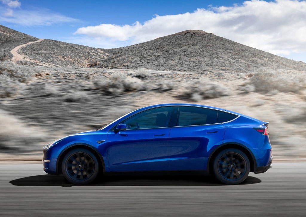 Tesla Model Y side