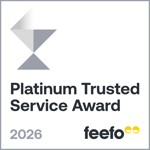 Feefo Platinum Trusted Service Award 2026 Logo