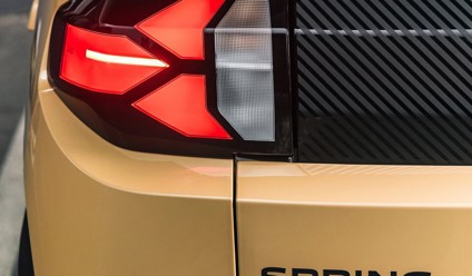 Close up of a Dacia Spring