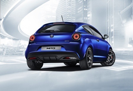 The new and updated Alfa Romeo Mito rear view