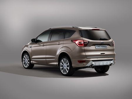 The new Ford Kuga Vignale Rear View