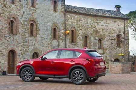 The All new Mazda CX-5 side view