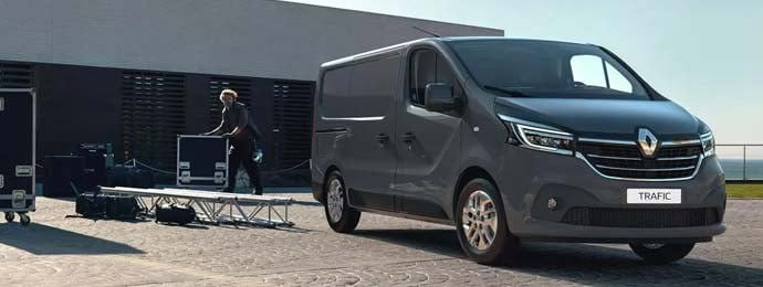 black renault van