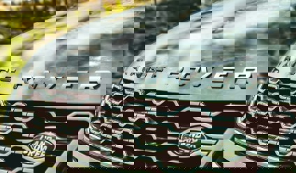 Range Rover front grille with Land Rover badge