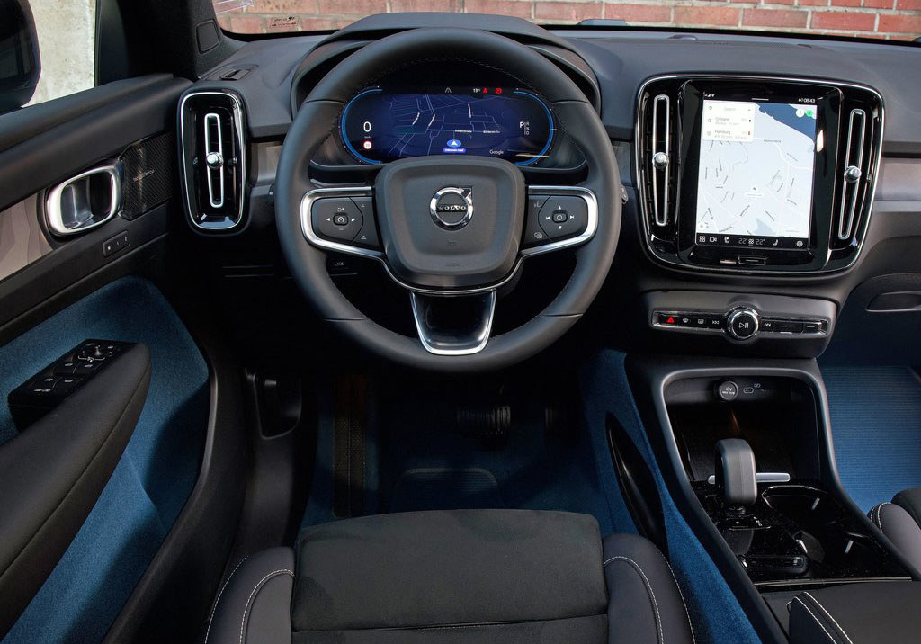 Volvo C40 interior